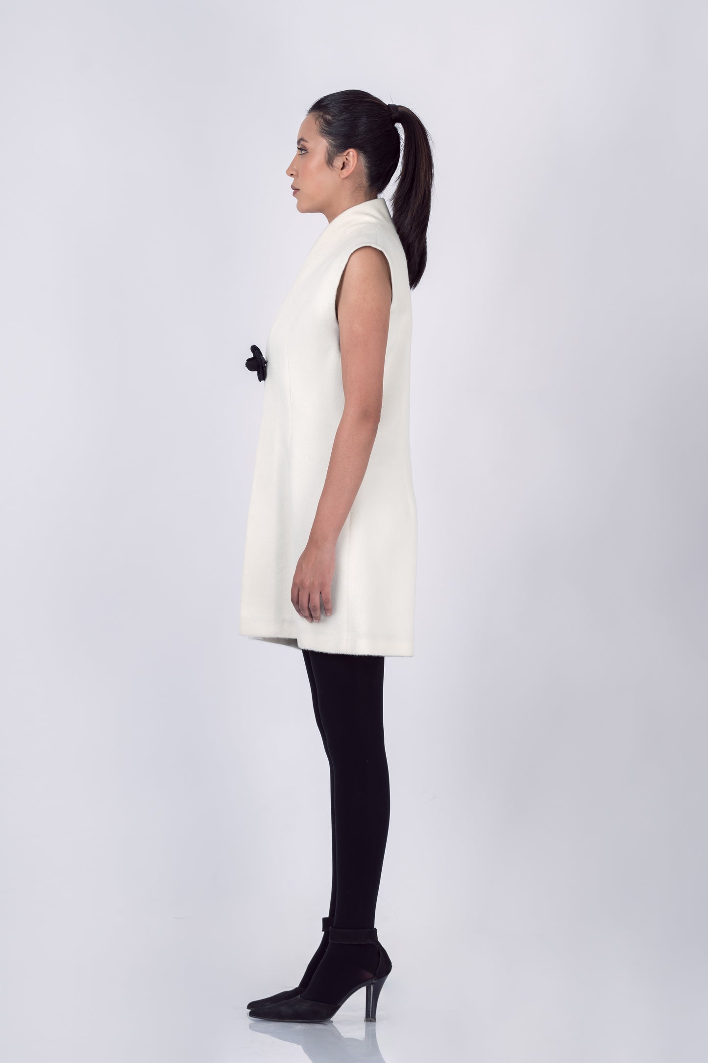 Luxury Baby Suri 3/4 Tulipan Collar Vest