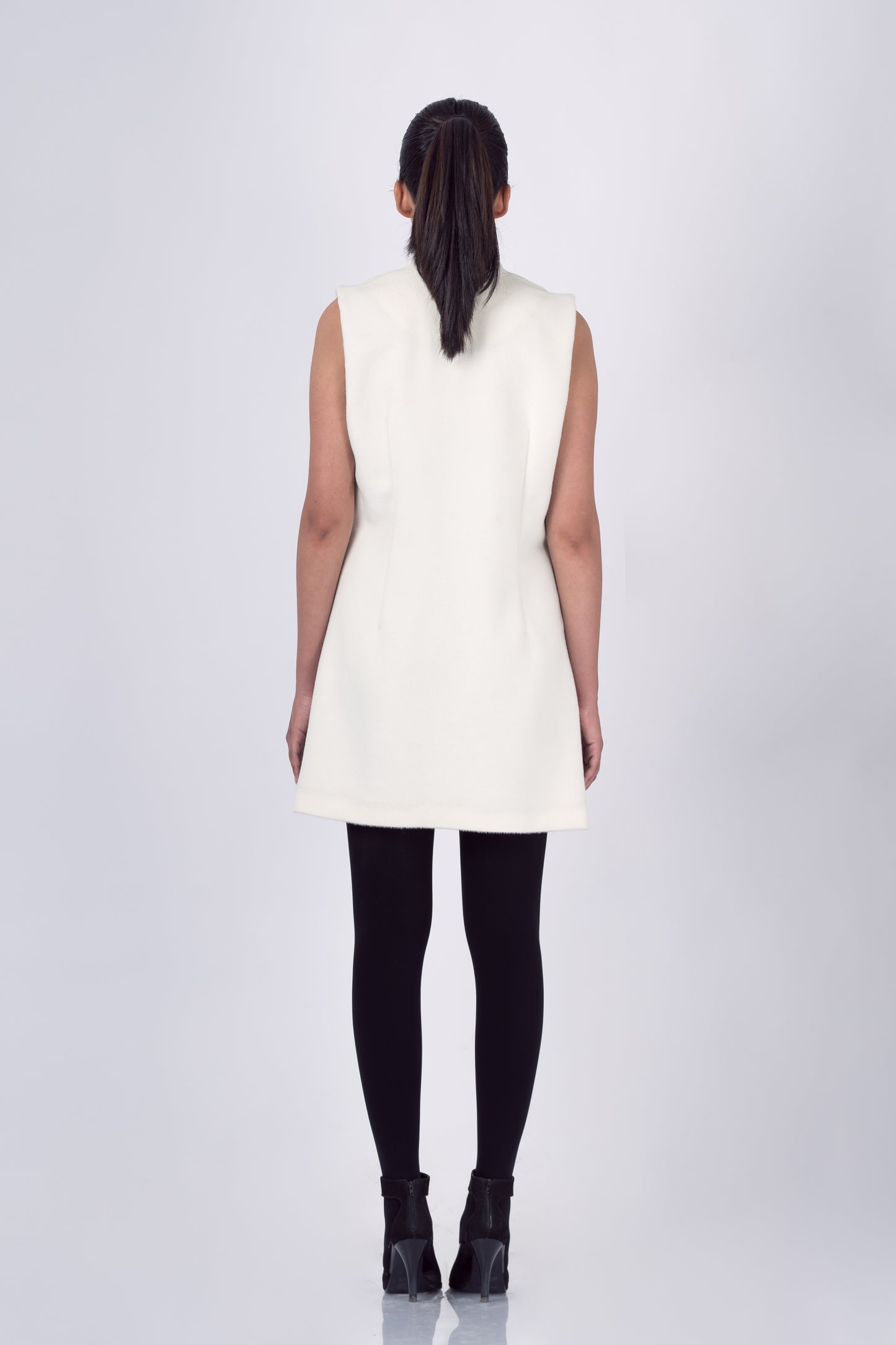 Luxury Baby Suri 3/4 Tulipan Collar Vest