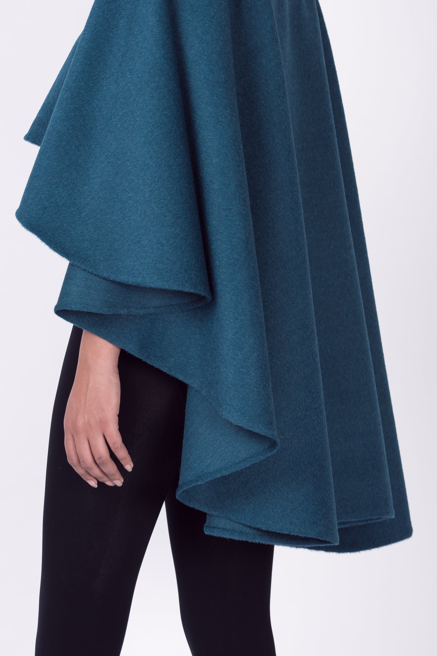 Baby Alpaca Boat Collar Poncho